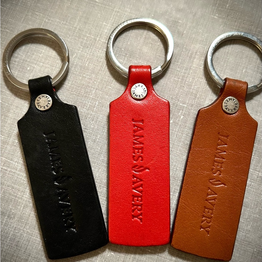 ⚜️James Avery Leather Key Rings